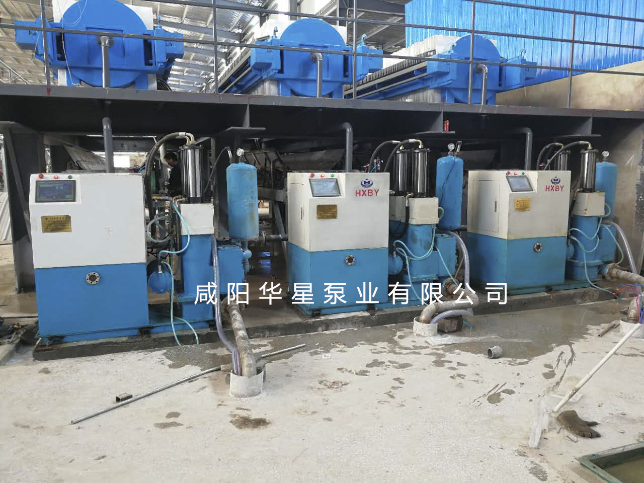 智能泵客戶使用現場