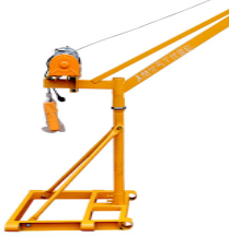 臺(tái)州家電廠倉(cāng)庫(kù)貨物搬運(yùn)使用吊運(yùn)機(jī)